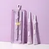 Conjunto LMLTOP de 3 peças de depiladores de sobrancelha dobráveis, ferramentas de beleza, lâminas para tatuagem de sobrancelha e depiladores para aparar sobrancelhas femininas, coleção A0369