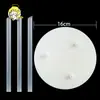Suporte de base para bolo de duas camadas, prato de apoio, ferramenta de decoração, forma inferior de 6 polegadas, 8 polegadas, ferramenta abrasiva doméstica multicamadas
