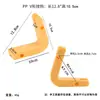 Suporte para Halteres, Suporte em Forma de Crescente, Rack para Agachamento e Supino, Gancho, Barra Reta, Banco para Levantamento de Peso, Nylon Resistente ao Desgaste, Conjunto Completo de Acessórios para Equipamentos de Fitness