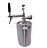 Dispensador de Barril de Cerveza para Exteriores de Acero Inoxidable Dispensador Manual Simple de Cerveza Artesanal Tipo Plato Tipo Pozo Bomba de Cerveza