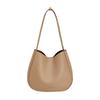 Bolso de Moda para Mujer 2025 Nuevo Elegante Simple Color Sólido Bolso de Hombro para Viajero Versátil Bandolera Moderna