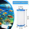 A Amazon é compatível com o cartucho de filtro de aquário Marineland Magnum PA0140, cartucho de filtro de polimento de água