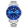 Relógio Masculino Luminoso a Quartzo Transfronteiriço, Relógio Masculino Casual Fashion com Pulseira de Aço, Atacado de Fabricante de Relógios