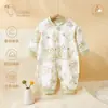 Mameluco para bebé para primavera y otoño, algodón puro, mameluco de manga larga para niños y niñas, traje para gatear, pijama, ropa para casa, ropa para recién nacidos