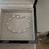 Pulseira de prata de lei s925 com contas de rosto sorridente em estilo coreano, senso de minoria, senso de cor, alta qualidade, nova para mulheres 2023