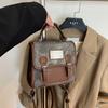 Mochila de Mezclilla Retro Transfronteriza para Mujer 2025 Nueva de Moda Versátil Maletín Estudiante Casual Bolso de Mujer