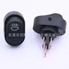 Interruptor Basculante Asw-20D 12V30A LED Modificação de Carro Luz de Neblina Limpador Luz Olho de Gato Decoração de Carro Interruptor