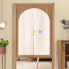 Cortina de Puerta Minimalista para Dormitorio y Sala de Estar, Cortina Divisoria para Baño, Media Cortina de Privacidad para Habitación con un Toque de Estilo Ins de Alta Gama
