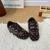 Zapatillas de Entrenamiento Mary Jane Retro de Lunares Estilo Coreano para Niñas 2026 Nuevas Zapatillas Casuales de Tabla para Niñas con Correa de Doble Hebilla Zapatos Forrest Gump