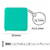 Cinta métrica de acero autoblocante multicolor, 5 m x 25 mm, con cinta engrosada y carcasa duradera resistente a caídas, adecuada para proyectos de mejora del hogar y construcción