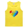 Chaleco de verano 2023 para niños, estilo coreano, de algodón, informal, con capucha, absorbente de sudor, color caramelo, sin mangas, para niños