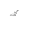 Joyería para uñas de estrella y luna nueva de网红 (Net Red), diamantes de alto color, perlas, estrella y luna, decoraciones de uñas diy, venta al por mayor