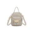 Bolsa Cruzada de Conejo y Oso Linda para Niñas, Dibujos Animados, Moda, Elegante, Nueva, Mini Bolso Pequeño, Bolso de Hombro Versátil