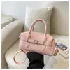 Bolso Boston Nuevo de Moda Tendencia Nicho Primavera 2026 para Mujer, Bolso de Hombro Elegante y Sencillo de Gran Capacidad para el Viaje Diario