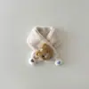 Bufanda Infantil Yipan Otoño e Invierno Linda Bufanda Cruzada de Animales Cálida y a Prueba de Frío Bufanda de Peluche para Bebé Venta al por Mayor