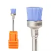 Cepillo de Limpieza de Uñas de Nylon Cepillo para Polvo Cepillo Pequeño de Colores Puede Combinar con el Juego Cabezal de Lijado de Uñas Cepillo Limpiador de Polvo