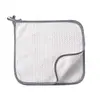 Pano de Limpeza Cruzado Popular para Pendurar em Tecido Coral com Padrão de Abacaxi com Forte Absorção de Água e Remoção de Manchas de Óleo para Lavagem de Louça na Cozinha