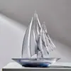 Vela Lisa Velheiro Acessórios para Casa Novo Estilo Chinês Alto Padrão Escritório Armário de Vinho Gabinete de TV Sala de Estar Ornamentos Decorativos