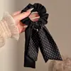 Diadema de cinta de moda, estilo ins fresco y moderno, cuerda para el pelo de lazo suave, dulce y elegante, accesorio para el cabello de alto valor estético