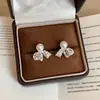 Aretes de Perla con Moño de Encaje - Aretes de Lujo y Elegancia con un Toque Super de Hada, Impresionantemente Hermosos, Venta al por Mayor