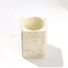 Servilletas de Papel Estilo Wabi-Sabi Transfronterizo Lujoso Juego de Artículos de Tocador para Baño de Travertino Modelo de Habitación de Hotel Almacenamiento de Baño Juego de Cuatro Piezas