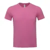 Traje Deportivo de Camiseta Nueva con Cuello Redondo para Hombres y Mujeres 2026, Seda de Hielo de Secado Rápido, Estilo Delgado de Verano, Se Puede Agregar Impresión de Logo