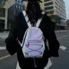 Mochila pequeña estilo ins japonés para mujer, mini bolso casual con cordón, mochila ligera para senderismo y viajes