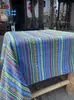 Telas de Estilo Étnico de Yunnan, Cortinas de Estilo Étnico de Lijiang, Manteles Decorativos, Telas de Lino, Fundas para Sofás y Cojines Decorativos