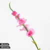 Toque suave flor de gladíolo artificial hidratante toque úmido haste única haste longa flor artificial arranjo de flores de casamento cena de fotografia decoração flor de gladíolo