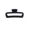Pinza Rectangular de Goma Pintada para Agarre de PC Europea y Americana Transfronteriza 13cm Extra Grande Esmerilada Pinza de Tiburón Pinza para el Cabello Venta al por Mayor