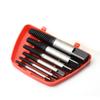 5 Piezas Extractor de Alambre Roto Dientes Deslizantes Juego de Herramientas Extractor de Tornillos Grifo Válvula Triangular Extractor de Tornillos de Cabeza Rota