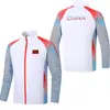 Otoño 2024 equipo chino ropa deportiva para padres e hijos uniforme de entrenador para hombre y mujer abrigo de voluntario para niños abrigo al por mayor personalizado