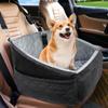 Transportín para Coche Transfronterizo Removible y Lavable Transportín para Perro Pequeño Asiento de Seguridad para Perro Altura Cojín Portátil para Mascota para Coche