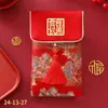Bolsa de Regalo de Tela Bordada para Ceremonias de Adultos, Deseando Buena Suerte en Exámenes como los de Secundaria y Exámenes de Admisión a la Universidad