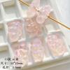 [Diario rosa] Acrílico cuentas redondas lindas cuentas de fondo con cuentas cuentas pintadas a mano material hecho a mano diy pulsera