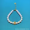 Pulsera Nueva de Abalorio de Concha Mariposa Esmaltada con Cadena Ajustable, Moda Vintage de Nicho, Nuevo Estilo Joyería Personalizada Venta Directa al por Mayor