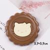 Lindo gato KT galleta pastel de luna comida y accesorios de juego pegamento de crema DIY funda de teléfono pasador material de accesorios para el cabello al por mayor en stock