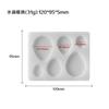 Aretes DIY de Figura Geométrica Colgante de Pegamento Aretes Colgantes Resina Epoxi Aretes Asimétricos Molde de Silicona