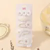 Conjunto de Grampos de Cabelo Margarida Fresca para Menina da Amazonia Acessórios de Cabelo Florais Presilha para Franja Tecido Fofo Grampo de Cabelo Feito à Mão 3684