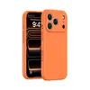 Adecuado para iPhone 17 Pro Funda de Silicona Líquida de Color Puro para Teléfono Móvil Protección de Teléfono Móvil con Botones Integrados y Agujeros Finos Todo Incluido