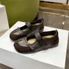 Zapatos Mary Jane Individuales de Retazos de Ante Sintético con Velcro para Mujer Zapatos Retro para Mujer Estilo Suave Otoño Boca Baja Nuevo Fondo Plano