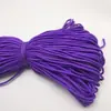 Hilo para Tejer Pulseras de Paracord de 2 mm Hilo DIY para Pulseras Cuerda Redonda Fina Accesorios Material de Tejido Cuerda de Tejido Baolezhu