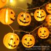 Luces LED de decoración de Halloween luces de calabaza cadena de luces de fantasma luces de diseño para fiesta de festival luces de sombrero luces de calabaza a batería