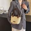 Bolsa de Palha Grande Capacidade para o Dia a Dia de Mulheres 2026 Nova Moda Elegante Versátil Bolsa de Ombro Tendência Bolsa Saco de Axila