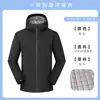 Chaqueta de Invierno Ropa de Trabajo Logo Impreso Personalizado Equipo Ropa de Trabajo para Exteriores plumón Algodón Impermeable Cálida Chaqueta Hecha a Medida