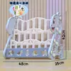 Estantería de Libros Infantil de Pie para Juguetes del Hogar Estante para Libros Ilustrados de Bebé Librería de Almacenamiento Simple Estante de Almacenamiento Multicapa para Jardín de Infancia Fábrica