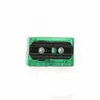 Cinta de cassette de audio en blanco, color sólido transparente, totalmente nueva, cassettes estándar de 60 y 90 minutos, disponible para dropshipping