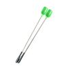 Accesorios de Equipo de Pesca Cuchara Lanzadora de Cebo Cuchara para Hacer Nidos Suministros de Pesca Acero Inoxidable Telescópica de Tres Secciones Punto Fijo de Largo Alcance Cuchara Lanzadora de Cebo Venta al por Mayor