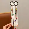 Lazos para el Cabello, Cuerdas para el Cabello, Accesorios para el Cabello, Gomas de Pelo de Colores, Estilo Hepburn, Hechos a Mano, Lindos para Niños, Estilo Coreano/Japonés