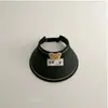 Verano 2025 Sombrero de Sol Vacío para Niños Gorra de Visera Vacía de Nicho para Niños y Niñas Protector Solar para Bebés Oso Lindo
